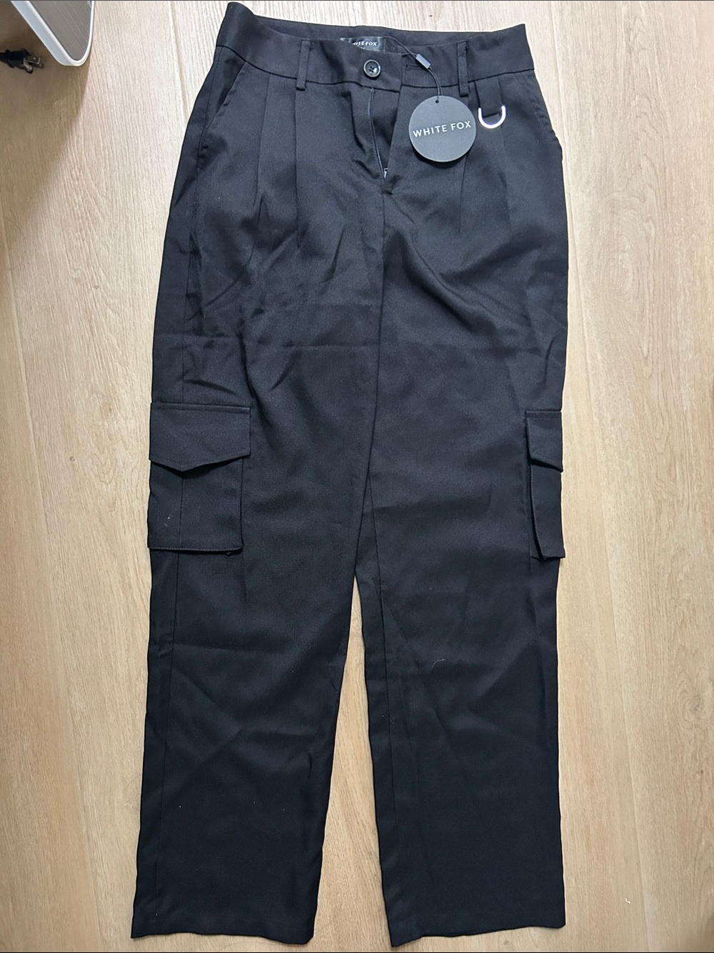 Women’s Black Cargo Trousers